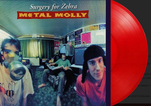 Metal Molly - Surgery For Zebra (Red Vinyl) (LP)