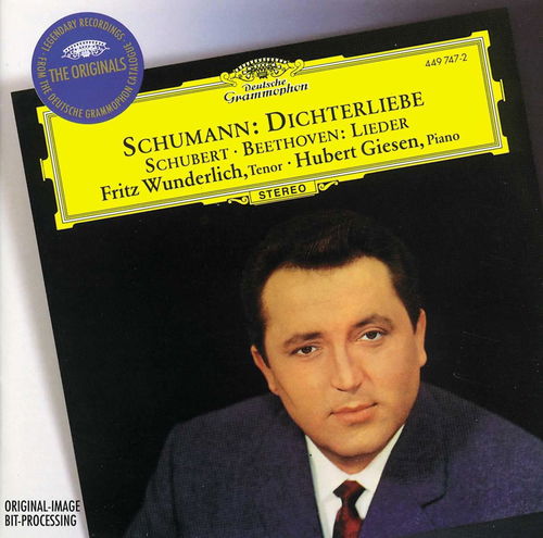 Robert Schumann / Franz Schubert / Ludwig Van Beethoven / Fritz Wunderlich / Hubert Giesen - Dichterliebe, Lieder (CD)