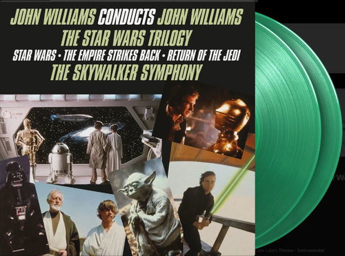 John Williams - The Star Wars Trilogy (Green Vinyl) - 2LP (LP)