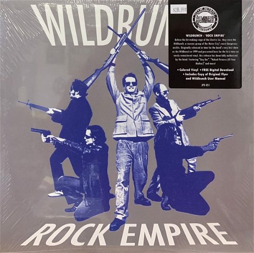 The Wildbunch - Rock Empire (Blue vinyl) - Record Store Day 2020 / RSD20 Oct (LP)