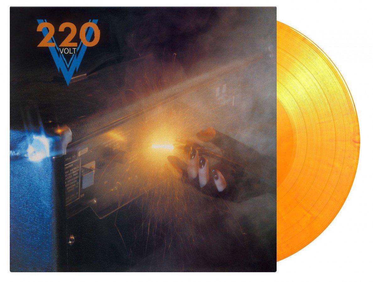 220 Volt - 220 Volt (Yellow & orange marbled vinyl) (LP)