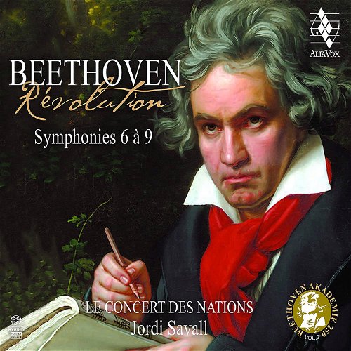 Le Concert Des Nations / Jordi Savall - Beethoven - Révolution Symphonies 6 à 9 - 3 disks (SA)