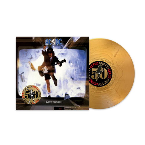 AC/DC - Blow Up Your Video (Gold coloured vinyl) - 50th anniversary (LP)