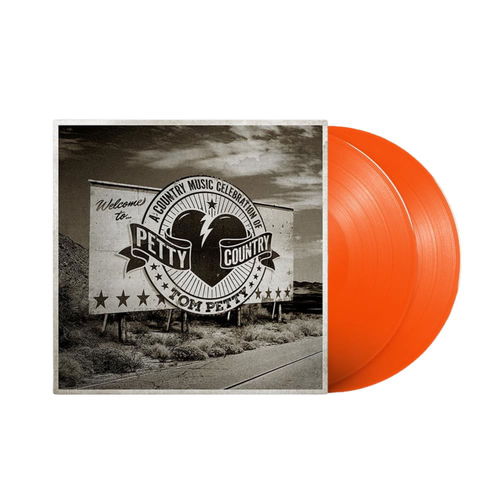 Various - Petty Country: A Country Music Celebration Of Tom Petty (Tangerine vinyl) - 2LP (LP)