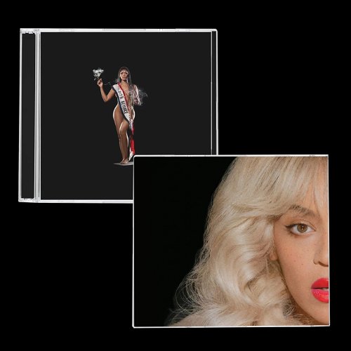 Beyonce - Cowboy Carter - Back Cover #3 (Blonde hair) (CD)