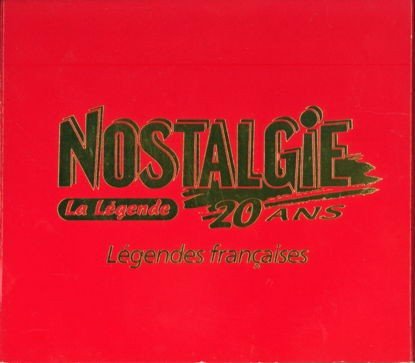 Various - Nostalgie, La Légende, 20 Ans - Légendes Françaises (CD)