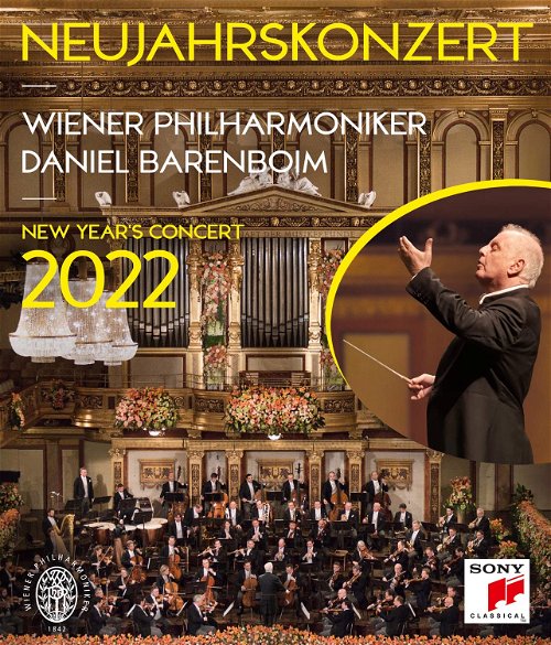Wiener Philharmoniker / Daniel Barenboim - New Year's Concert 2022 (Bluray)