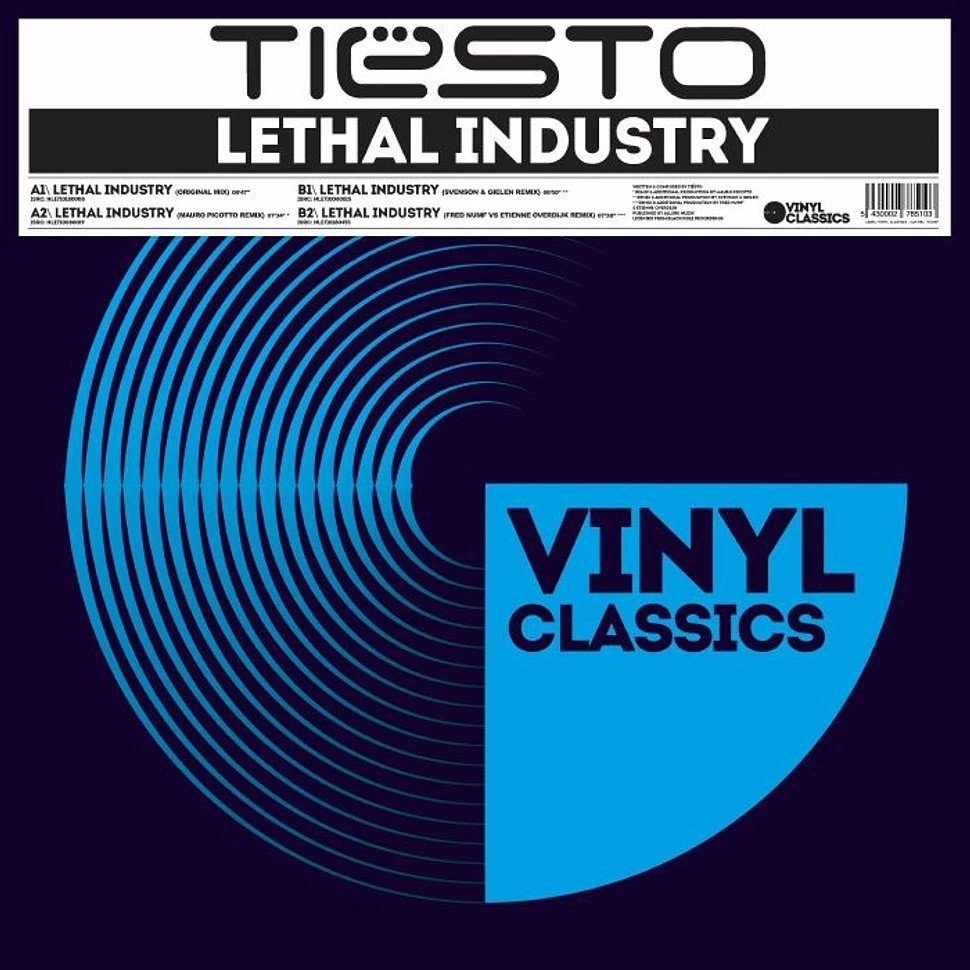 Tiesto - Lethal Industry - Vinyl Classics (MV)