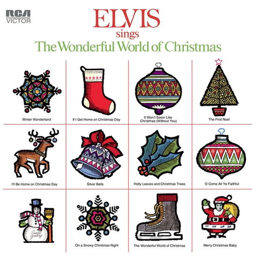 Elvis Presley - Elvis Sings The Wonderful World Of Christmas (LP)