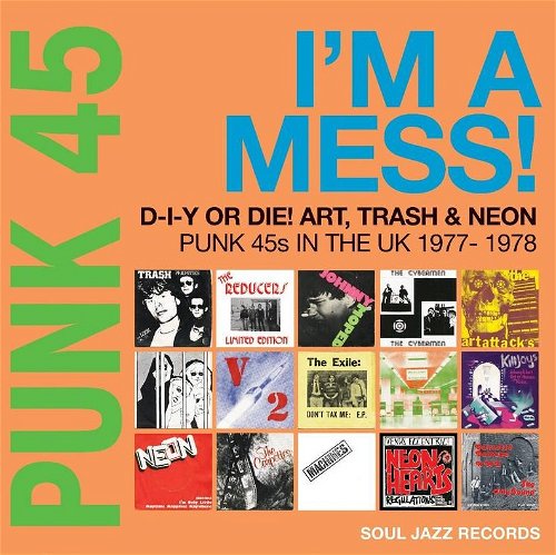 Various - Punk 45: I'm A Mess! - 2LP+7" - RSD22 (LP)