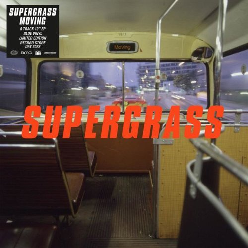 Supergrass - Moving (Blue vinyl) - Record Store Day 2022/RSD22 Drop 2 (LP)