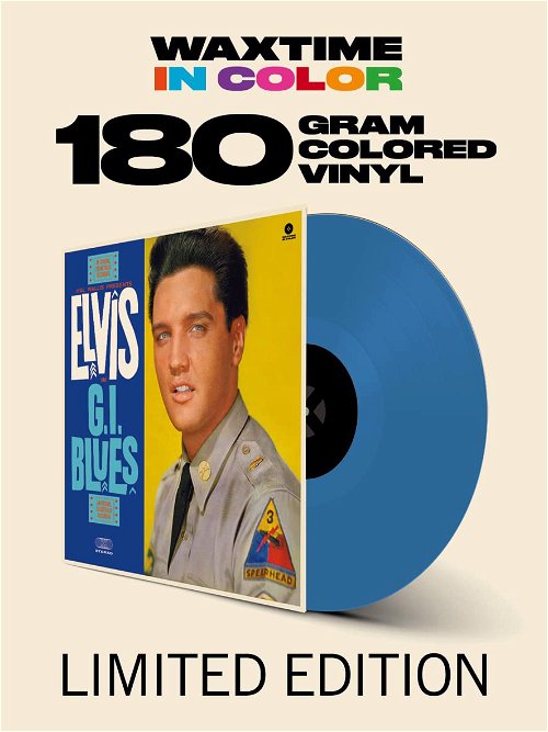 Elvis Presley - G.I. Blues (Blue Vinyl) (LP)