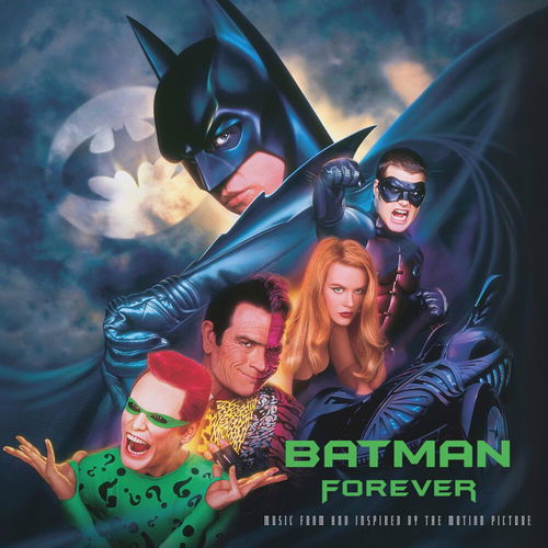 Various - Batman Forever (Original Music From The Motion Picture) - Blue and silver vinyl - 2LP (LP)