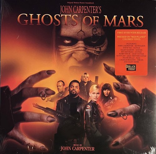 John Carpenter - Ghosts Of Mars (Original Motion Picture Soundtrack) - Red planet vinyl - Black Friday 2021 / BF21 (LP)