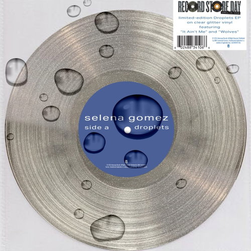 Selena Gomez - Droplets EP (Clear glitter vinyl) RSD26 (MV)