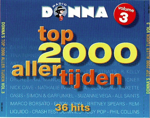 Various - Donna's Top 2000 Aller Tijden Volume 3 (CD)