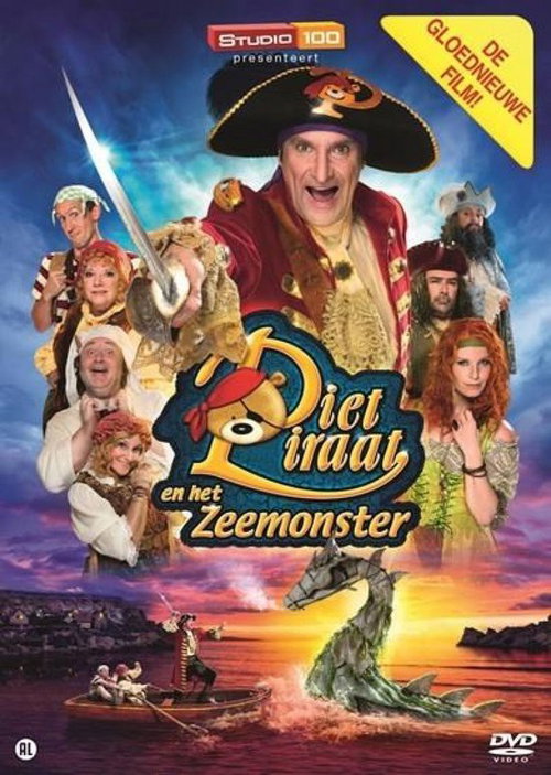 Piet Piraat - Piet Piraat En Het Zeemonster (DVD)