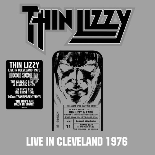 Thin Lizzy - Live In Cleveland 1976 (Transparent vinyl) - 2LP RSD26 (LP)