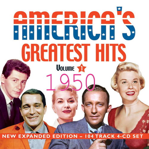 Various - America's Greatest Hits 1950 Vol 1 (Expanded Edition) - 4CD (CD)