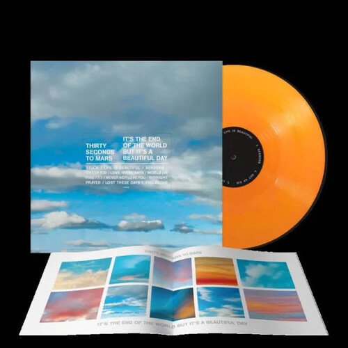 Thirty Seconds To Mars - It's The End Of The World But It's A Beautiful Day (Orange vinyl - Indie Only) (LP)