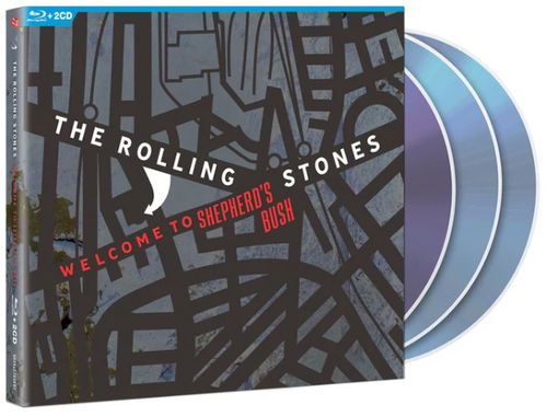 The Rolling Stones - Welcome To Shepherd's Bush (+2CD) (Bluray)