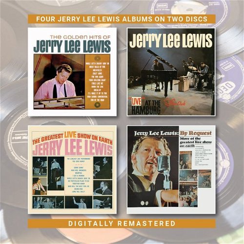 Jerry Lee Lewis - The Golden Hits Of Jerry Lee Lewis / Live At The Star-Club, Hamburg / The Greatest Live Show On Earth / By Request : More Of The Greatest Live Show On Earth (CD)