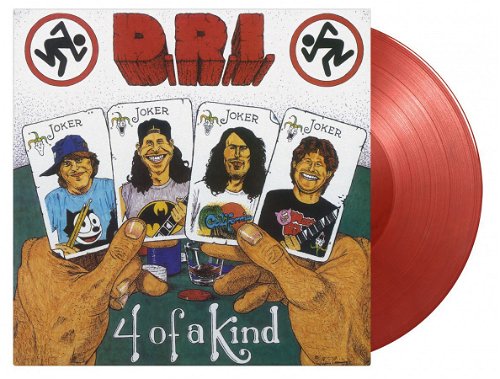 D.R.I. (Dirty Rotten Imbeciles) - 4 Of A Kind (Red & black mixed vinyl) (LP)