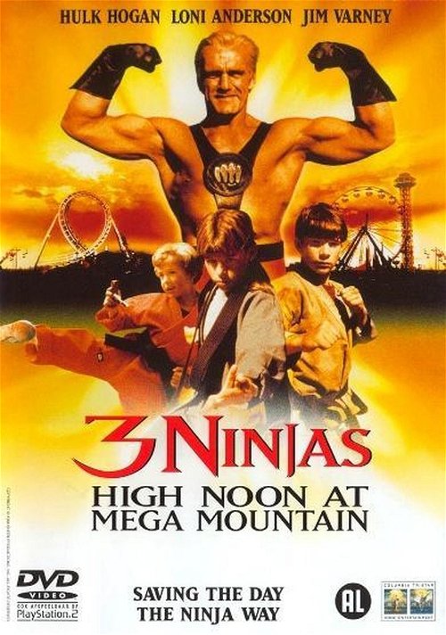 Film - 3 Ninja's - High Noon At Mega Mountain (DVD)