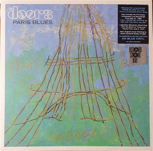 The Doors - Paris Blues (Translucent blue vinyl) - Black Friday 2022/Bf22 (LP)