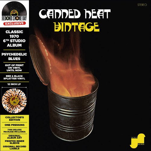 Canned Heat - Vintage (Splatter orange/black vinyl) RSD23 (LP)