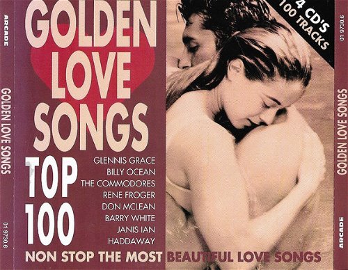 Various - Golden Love Songs Top 100 - Non Stop The Most Beautiful Love Songs (CD)