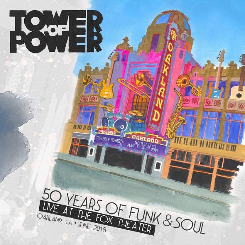 Tower Of Power - 50 Years Of Funk & Soul: Live At The Fox Theater - 2CD+DVD (CD)