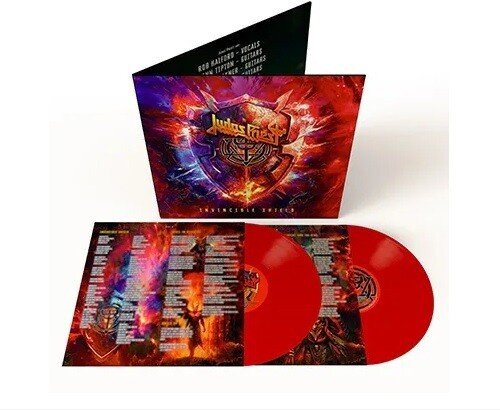 Judas Priest - Invincible Shield (Red Vinyl - Indie Only) - 2LP (LP)