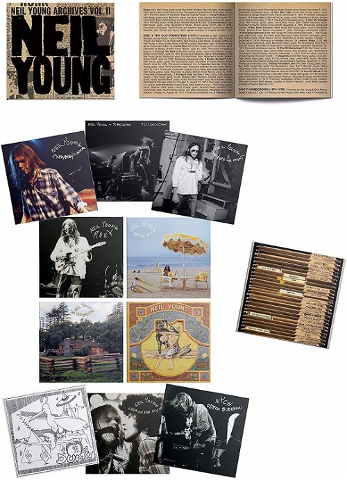 Neil Young - Archives Volume II 1972-1976 (10CD Box set)