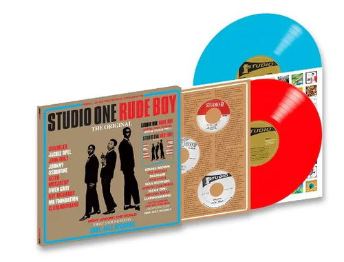 Various - Studio One Rude Boy (Red and cyan coloured vinyl) - 2LP RSD24 (LP)