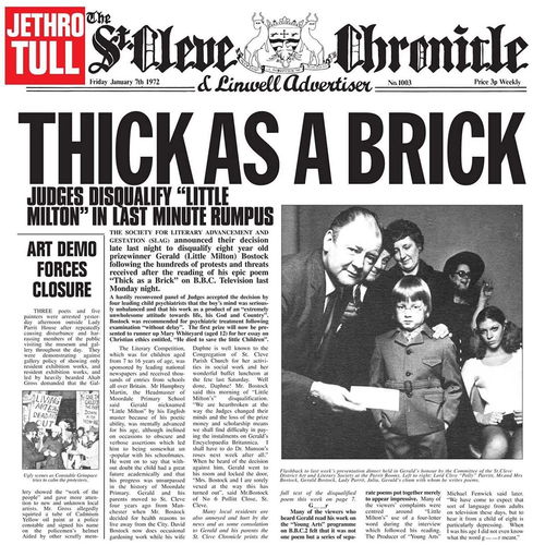 Jethro Tull - Thick As A Brick (50th Anniversary edition) (LP)