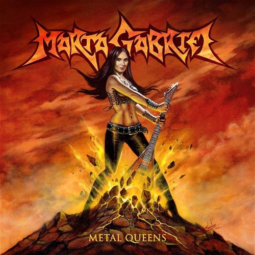 Marta Gabriel - Metal Queens (Red Vinyl) (LP)