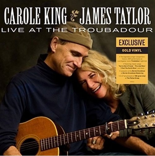 Carole King & James Taylor - Live At The Troubadour (Gold Vinyl - Indie Only) - 2LP (LP)