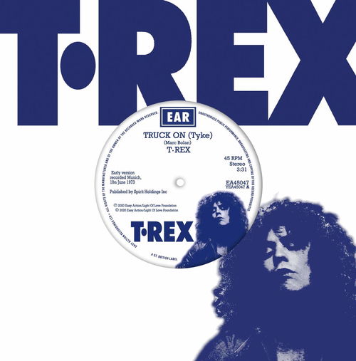 T. Rex - Truck On (Tyke) - Blue vinyl (SV)