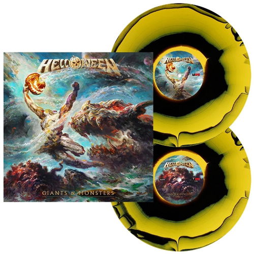 Helloween - Giants & Monsters (Yellow/Black Vinyl) - 2LP (LP)