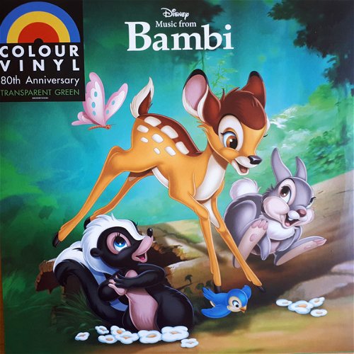 OST - Music From Bambi (Light green coloured vinyl) (LP)