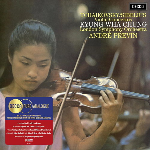 Kyung Wha Chung - Tchaikovsky & Sibelius Violin Concertos (LP)