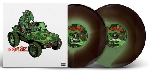 Gorillaz - Gorillaz (Camouflage green, brown and black coloured vinyl) - 2LP (LP)