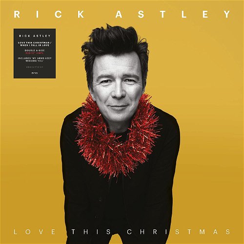 Rick Astley - Love This Christmas / When I Fall In Love (Red Vinyl) (MV)