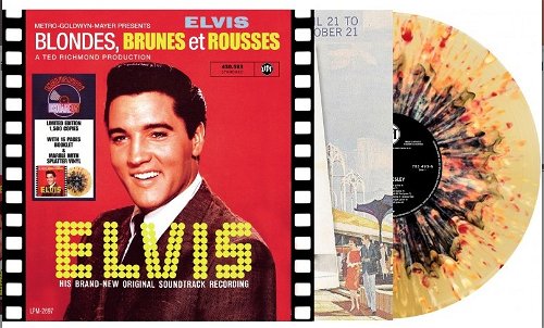 Elvis Presley - Blondes, Brunes Et Rousses (Marble splatter vinyl) - RSD22 (LP)