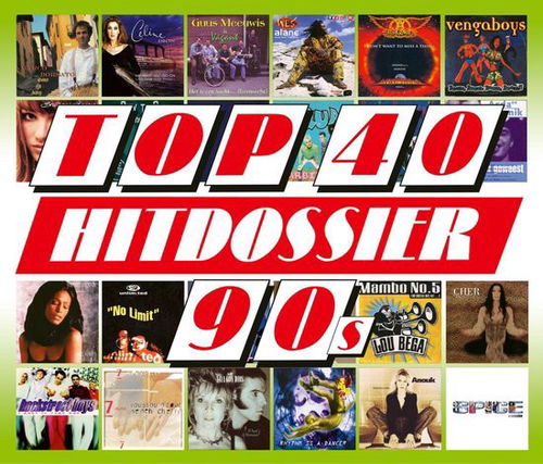 Various - Top 40 Hitdossier - 90s - 5CD (CD)