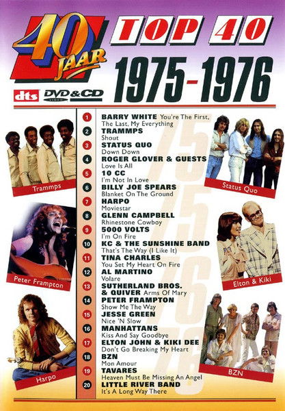 Various - 40 Jaar Top 40 - 1975-1976 (DVD)