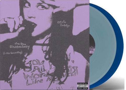 Olivia Rodrigo - Live From Glastonbury (A BBC Recording) - Light blue & cobalt coloured vinyl - 2LP (LP)