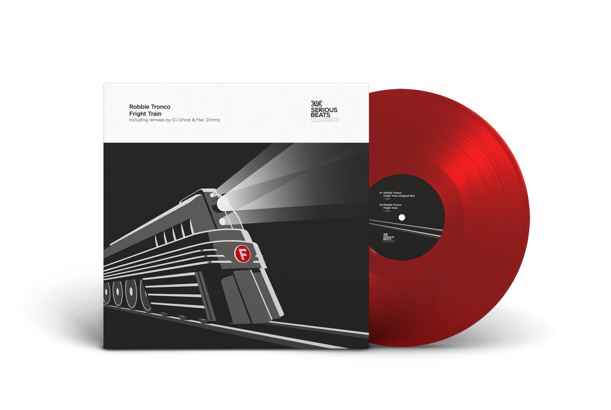 Robbie Tronco - Fright Train (Translucent Red Vinyl) - Serious Beats Classics (MV)