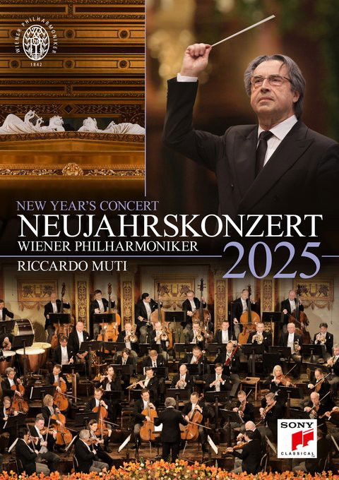 Wiener Philharmoniker / Riccardo Muti - New Year's Concert 2025 (DVD)